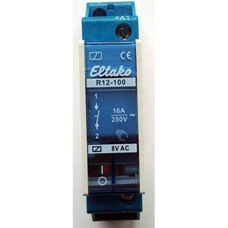 Eltako Electronics Relé conmutador 1S 16A 8V Compact Relay