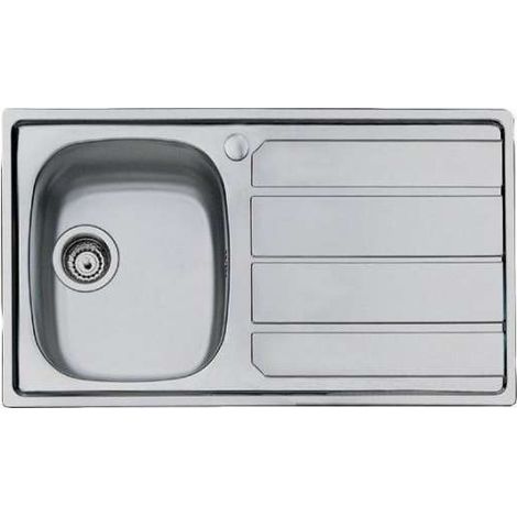 Lavello S1000 Vasca e Gocciolatoio 86X50 - Scarico Sinistro