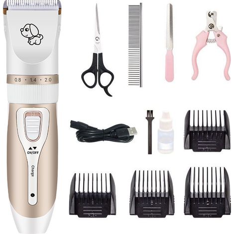 Tondeuse pour animaux, tondeuse à poils, tondeuse électrique pour chiens et chats, tondeuse spéciale pour les pieds, tondeuse pour les pieds-AquaForge
