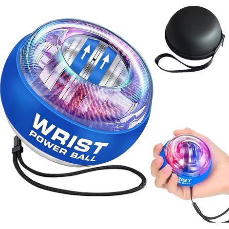 Gyroball Hand Exerciser, Wrist Trainer for Strengthening Arms, Fingers, Wrist Bones and Muscles, Wrist Strengthener, Fitness Equipment for Home (1/5)