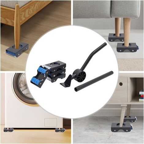 Furniture Castors, Transport Castors, Furniture Roller Moving Set (1/5)