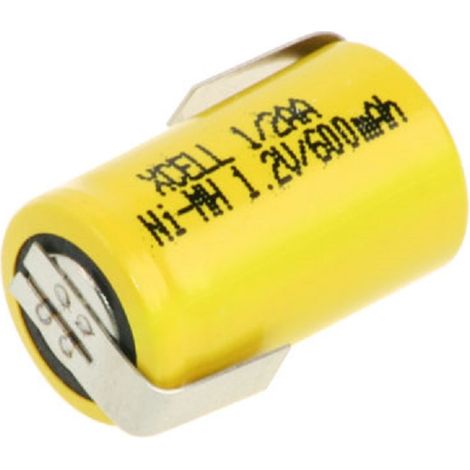 10x XCell Akku 1/2 AA 1,2V 600mAh + LF Z-Form X1/2AA