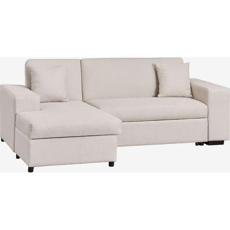 Divano letto chaise longue sinistra 3 posti in tessuto Umay SKLUM (1/5)