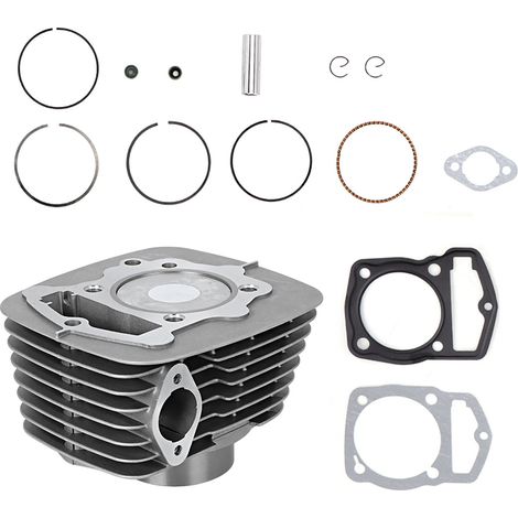 Zylinderkit mit 65,5 mm Bohrung für Honda ATC 200 XL185 XL200 CB250 CB200
