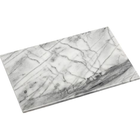 Premier Housewares White Marble Chopping Board - 41cm (1/3)