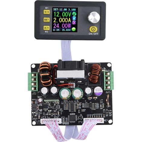 Module d'alimentation, testeurs électriques Module d'alimentation réglable DC Buck-boost réglable pour les réglages de tension et de courant(DPH32051) (1/5)
