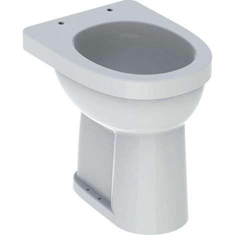 Geberit 300 Comfort cuvette WC-93 surélevée +6cm à fond plat 35.5x47cm EV blanc