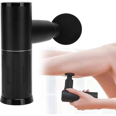 Entspannendes Muskelmassagegerät, wiederaufladbar und geräuschlos, mit einem 6600-mAh-Akku. (1/5)