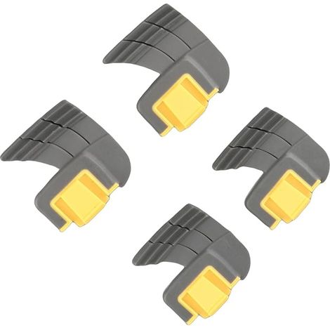 Lot de 4 Brosses à Récurer Cycloniques Très Efficaces, Pièces de Rechange pour Nettoyeur MX8 Mx6 R0714400, Idéales pour Une élimination Rapide des Taches, Matériau en Plastique et Caoutchouc (1/5)
