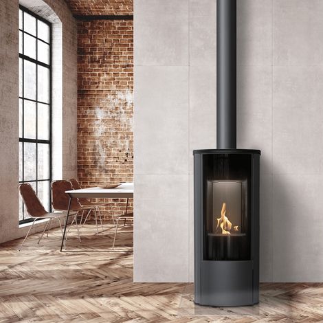 Kaminofen auf Propangas KRATKI AB ENYO Ø 100/150 4,2 kW (1/5)