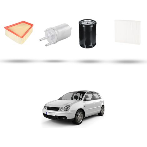 Kit tagliando 4 filtri compatibile con Vw POLO IV (9N) 1.8 GTI 110kw Dal 2005 al 2009 (1/5)