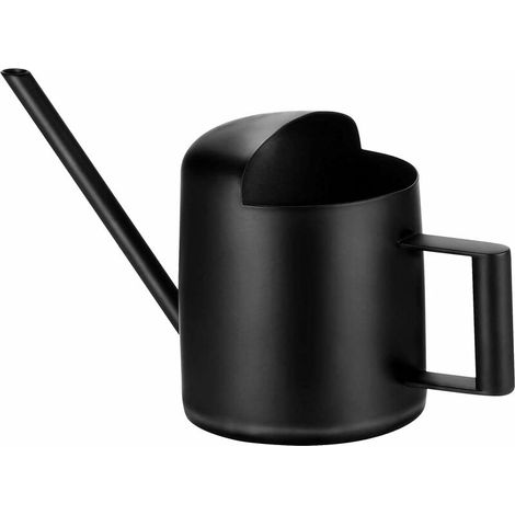 Mini arrosoir 500 ml, petit arrosoir de jardin en acier inoxydable, avec long bec, pulvérisateur pour fleurs, pour une utilisation intérieure et extérieure (1/5)