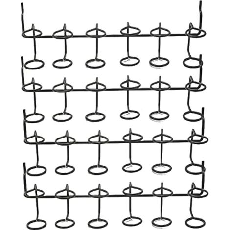 Porte-tournevis pour panneau perforé (4 pièces), porte-outils multi-accessoires, accessoires pour panneau perforé, porte-outils multi-anneaux pour panneau perforé (1/5)