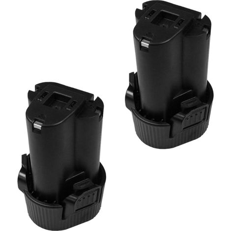 2x Trade-Shop Li-Ion Akku, 10,8V / 1500mAh für Makita HS300 HS300D HS300DW HS300DWE HS300DWJ HS300DZ HU01 HU01Z JR100DWE JR102 JR102D JR102DZ JR102DWE JV100 JV100DW JV100DZ UM164DWE (1/4)