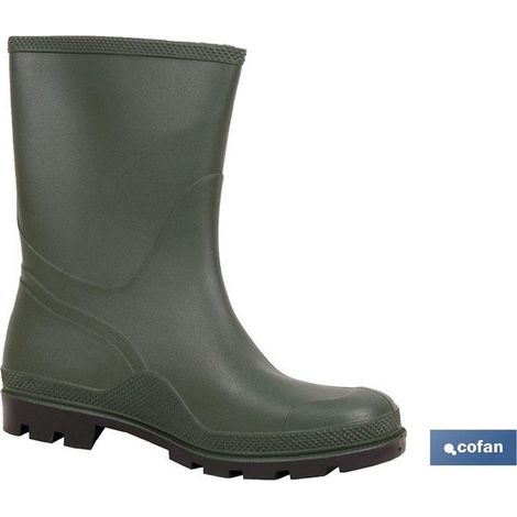 Stivale Mezzo Tondo In Pvc Verde Taglia 45