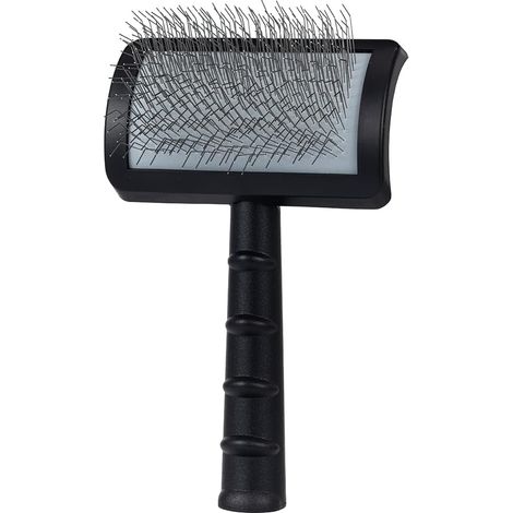 Extra Long Pet Hair Brush, Tangled Hair, Dead and Loose Hair, Removes Thick Undercoat, Tangled Hair, Black (1/5)
