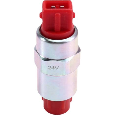 643244 147-2645 312D2GC 24V Électrovanne d'arrêt de carburant et de coupure de flamme E320D 312C pour accessoires de pelles hydrauliques Caterpillar (1/5)