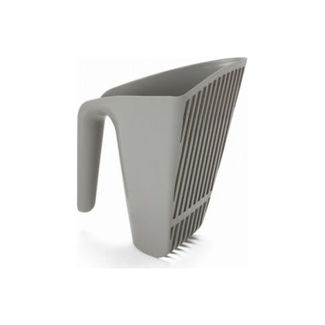 V-shaped litter filter scoop. 17.2 x 13.7 x 13.4 cm. For cats. (1/5)
