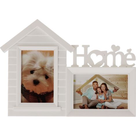 PORTAFOTO HOME A 2 POSTI 32X2XH26CM