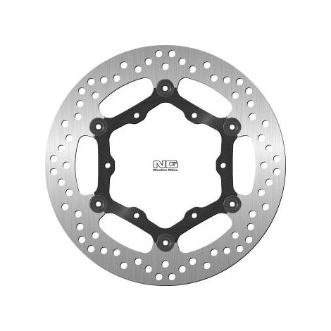 Disco de freno trasero NG para KTM 790ADV '18-'20, 890ADV '21-'22 (260 x 110 x 5 mm) (6 x 6,5 mm) flotante