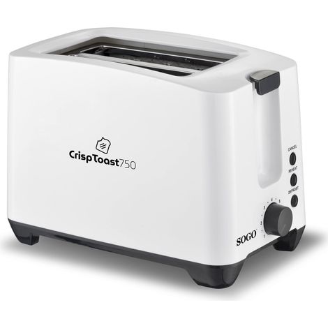 Tostadora sogo tos-ss-5480 750 W 2 rebanadas