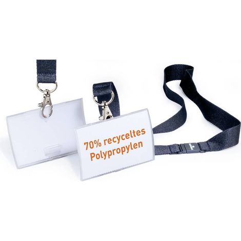 Durable 821719 Cartellino portanome CLICK FOLD (L x A) 90 mm x 54 mm nastro 10 pz. (1/5)