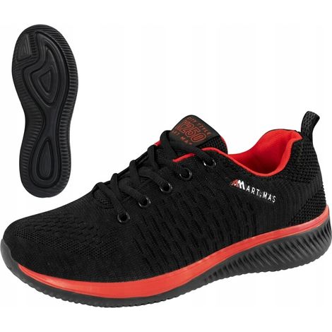 Leichte Sportschuhe ohne Zehenkappe X250 rot41