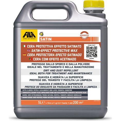 Cera Protectora Satin  SATIN para Pavimentos Interiores / Caja 12 un 1 L / Cera (1/2)