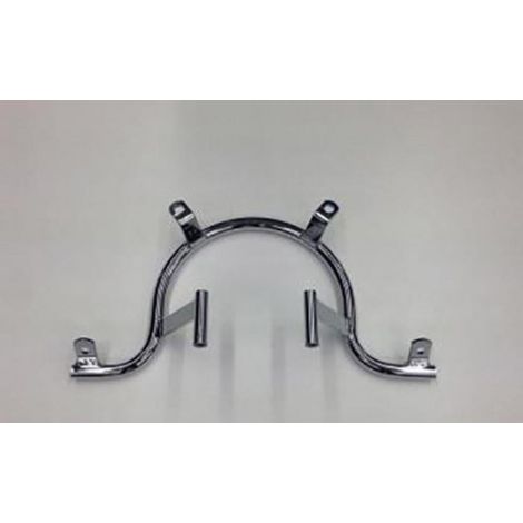 [JAMAIS UTILISE] Support rampe chromé optique feu pour moto Yamaha 1600 Wild star