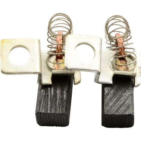 Balais de Charbon pour Metabo Ponceuse SB 720/2S R+L - 6,3x8x15mm (1/2)