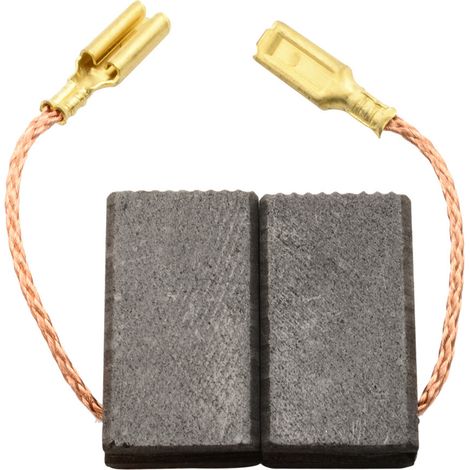 Balais de Charbon pour Virutex Coupeuse/Scie LB31E - 6,4x10x20,5mm (1/2)