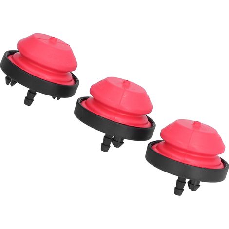 Lot de 3 ampoules d'amorçage de rechange pour souffleuses à neige Craftsman, MTD, Ryobi et Yardman (références 751-10639 et 951-10639A). (1/5)