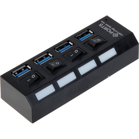 HUB USB 3.0 4 Porte x4 SPLITTER Splitter (1/5)