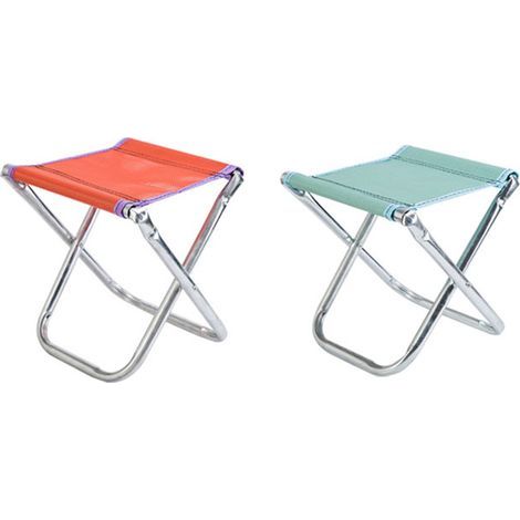 Klapphocker – Outdoor-Hocker zum Wandern, Angeln und Campen – 46 x 28 x 23 cm – 394 g – 1 Stück (1/5)