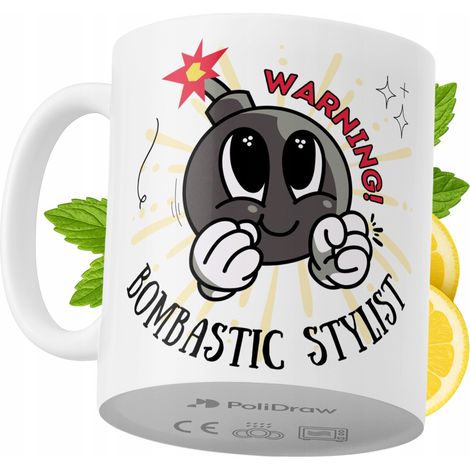Mug humoristique pour styliste, avec un texte amusant et un design graphique original. Idéal pour les anniversaires, les fêtes et les occasions spéciales. Mug premium pour la maison, le bureau et le t