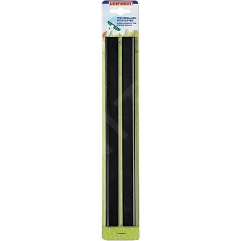 LÈVRES EN CAOUTCHOUC LEIFHEIT POUR ASPIRATEUR NETTOYEUR DE VITRES, LOT DE 2 51160 (1/5)