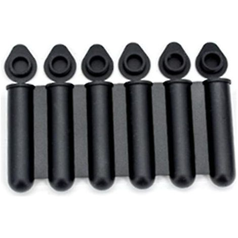 3pcs(noir)moules En Silicone Pour Mini Glaons Avec Couvercles, Troits Et Longs, Faciles Pousser Et Poser,adapts Pour Remplir Des Boissons En Bou (1/5)