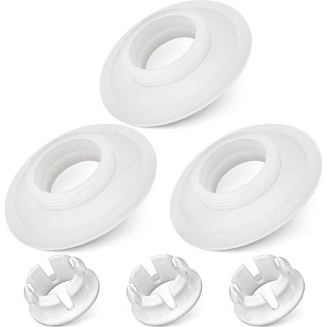 Wasserdichte Silikon-Ablassventildichtung, kompatibel mit Ideal Standard-Ersatzteilen, hochelastische weiße wasserdichte Dichtung SV01967 (1/3)