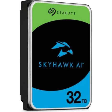 Disco rigido Seagate SkyHawk AI (3,5"/32TB/SATA 6Gb/s/7200rpm)