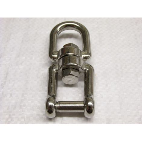 Jaw Eye Swivel Stainless Steel Flush Pin 6MM (Marine Boat Sailing Allen Key 938KG) (1/2)