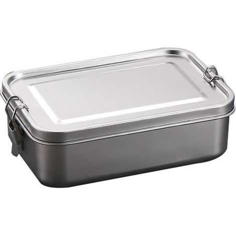 Boîte à déjeuner en acier inoxydable 1 400 ml – Avec séparateur – Bento isotherme – Pour repas sains et pratiques (1/5)