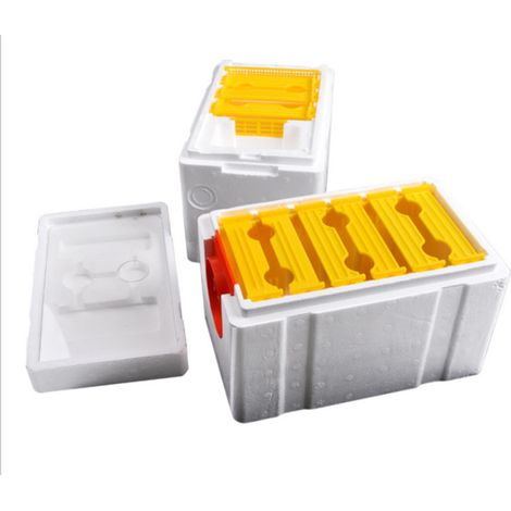 Ruches à deux étages en mousse, abri apicole, ruches King, matériel d'apiculture pour la pollinisation, outils apicoles