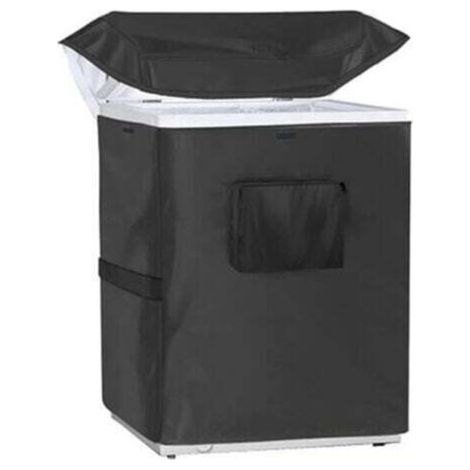 Housse De Réfrigérateur - Imperméable Et Anti Poussière Housse De Protection pour Congélateurs Verticaux - Housse De Protection pour Congélateur Extérieur (58x56x86cm) (1/4)