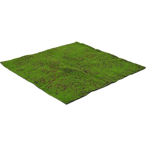 de Mousse Synth tique R aliste 1X1 M Rouge Gazon Artificiel (1/5)