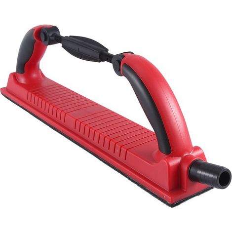 Large adjustable hand sander for automotive paint and sheet metal sanding, putty sanding, and sanding putty boards. (1/5)