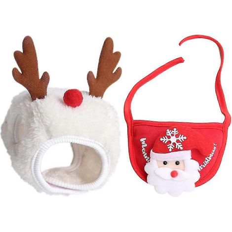 Disfraz navideño para perro pequeño, accesorio de fiesta de ropa (1/5)