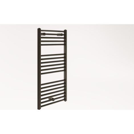 Radiador de baño LUXRAD Basic G 922 x 500 mm negro mate pág. 424W