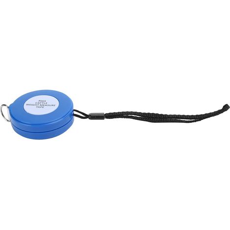 Ruban de mesure bétail rétractable 2,5m, pour bovins et élevage (1/5)