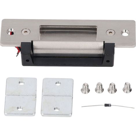 Robuster, ausfallsicherer elektrischer Türöffner, 12V DC, für Zutrittskontrollsysteme und Zylinderschlösser.