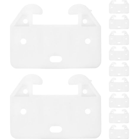 Guides de tiroir en plastique ibasenice, forme crabe, fixation 20 pour (1/5)